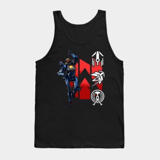 Pathfinder rusty robot Tank Top